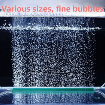 XMZZ506 Akvārija skābekļa burbuļu josla ar gaisa sūcēju, burbuļu akmeni un nano gāzes plāksni