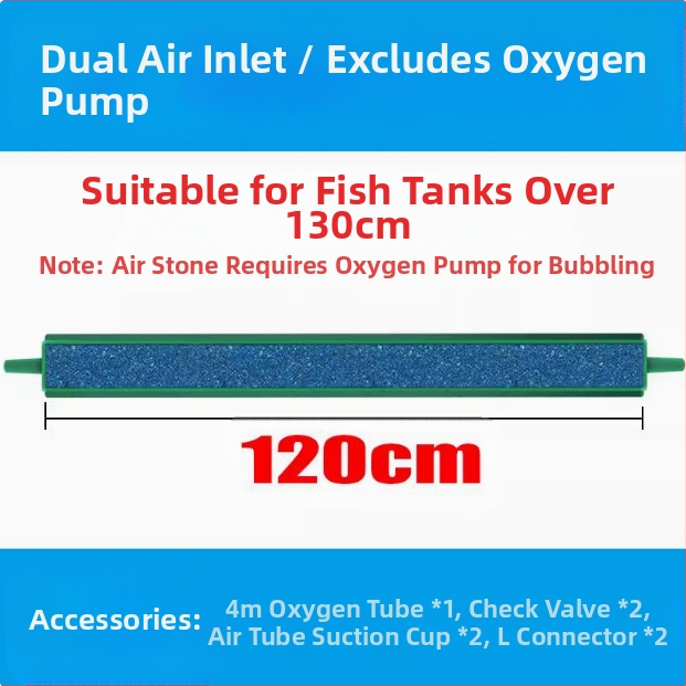 XMZZ506 Akvārija skābekļa burbuļu josla ar gaisa sūcēju, burbuļu akmeni un nano gāzes plāksni
