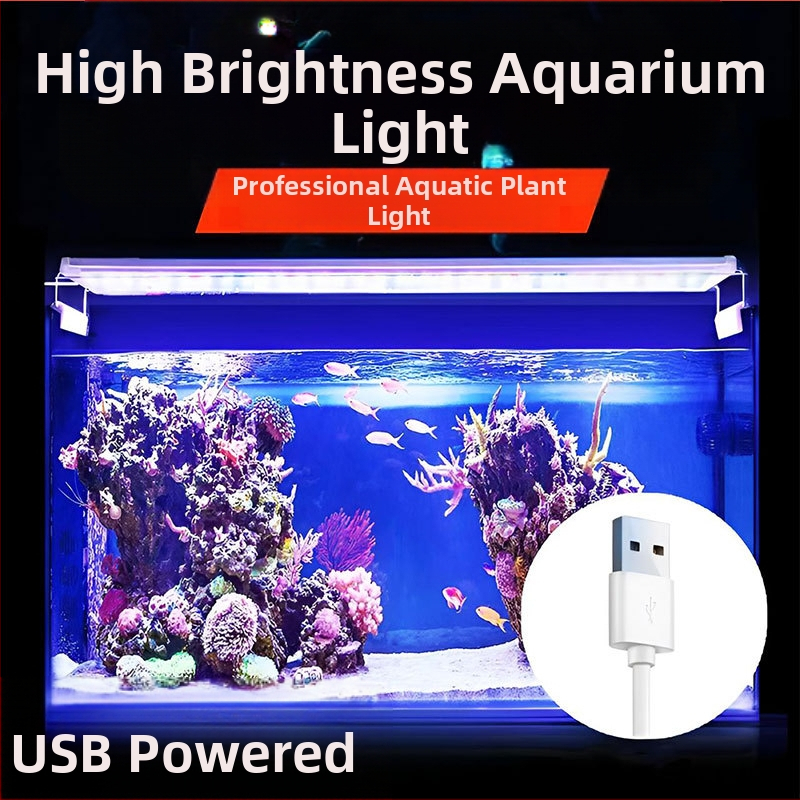 Yusheng PVC φωτιστικό ενυδρείου για διακόσμηση τοπίων, κάτω από 36W