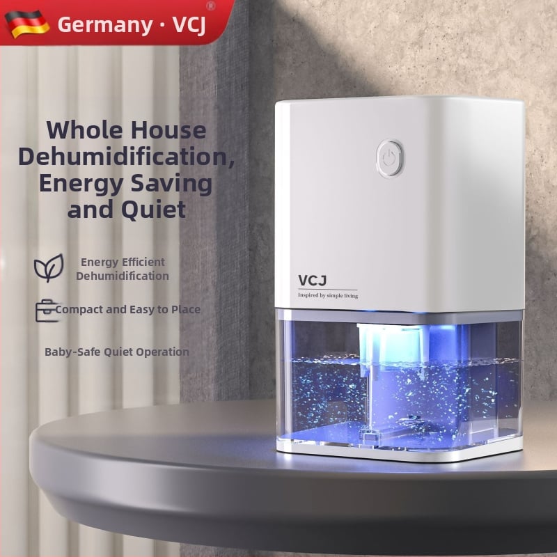 Otthon és kis terek párátlanítója — 25W, 31–40 m², tartály <1 L, akár 1 L/óra, akár 1 L/nap