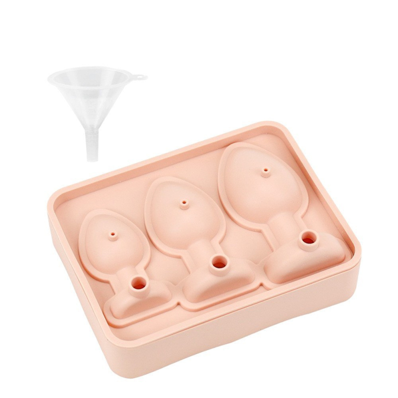 Szilikon jégkészítő forma fedéllel, automata zárás, könnyű demoldás, nyomtatott logó, licencelhető magáncímke