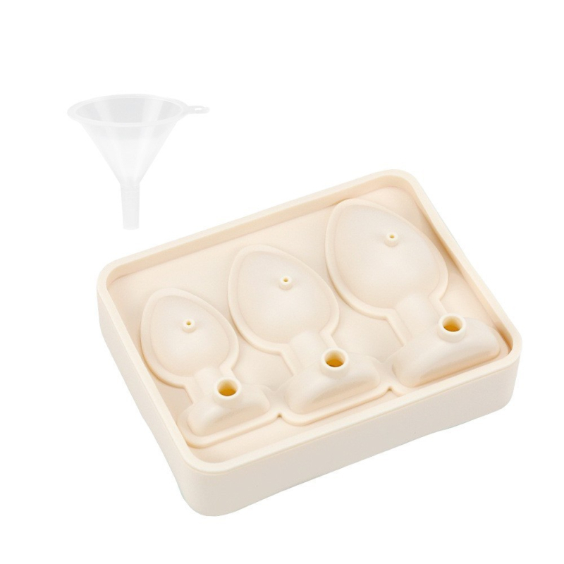 Szilikon jégkészítő forma fedéllel, automata zárás, könnyű demoldás, nyomtatott logó, licencelhető magáncímke