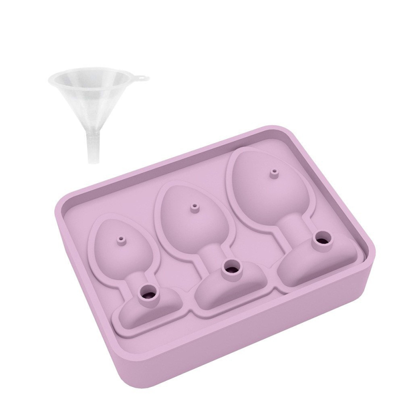 Szilikon jégkészítő forma fedéllel, automata zárás, könnyű demoldás, nyomtatott logó, licencelhető magáncímke