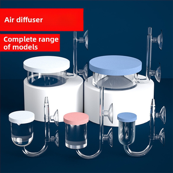Zivju akvārija gaisa refinētājs — klusā nano gaisa plāksne, skābekļa aerators un atomizētājs (stikls/akrils) – zīmols Pet Sound