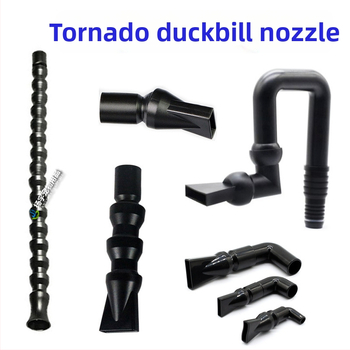 Sada výstupu pre akvárium s predĺžením, Tornado tryska, Duckbill tryska a konektor výstupu