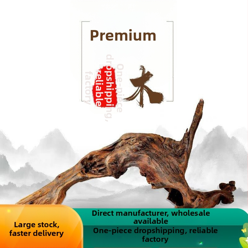 Rāpju dzīvnieku terārijs ar sauļošanās platformu, driftwood un dekoratīvajām zariem