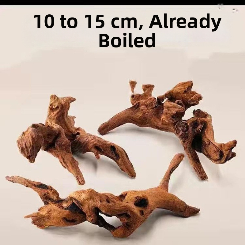 Rāpju dzīvnieku terārijs ar sauļošanās platformu, driftwood un dekoratīvajām zariem