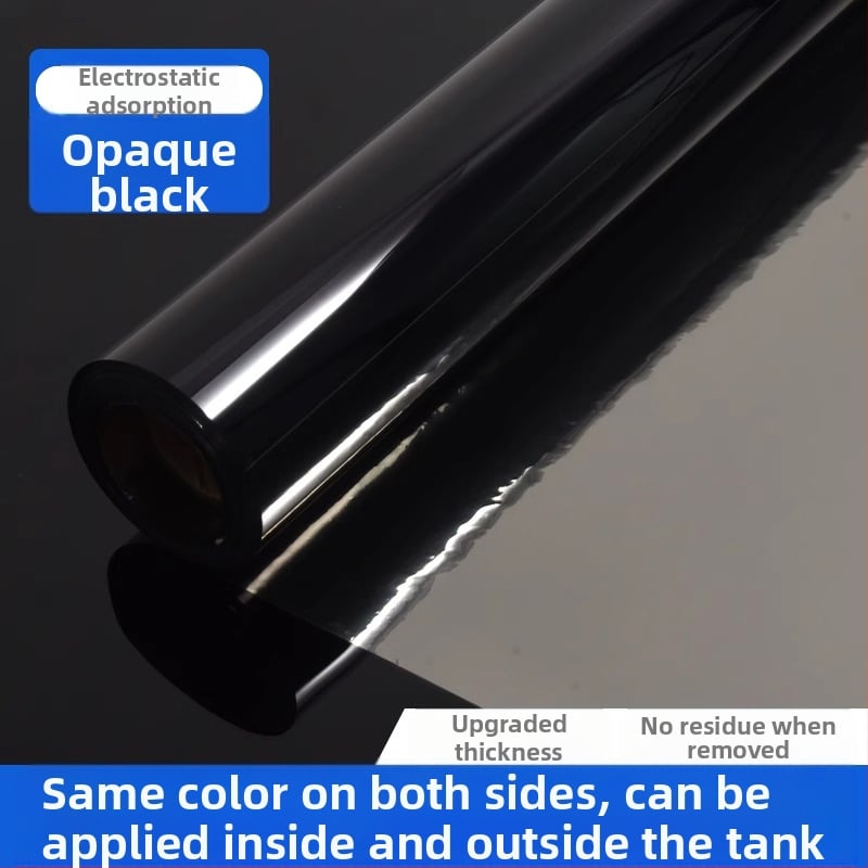 Φόντο ενυδρείου με αυτοκόλλητο - μοντέλο 69850, κατάλληλο για σαλόνι, ματ διακοσμητικό φιλμ γυαλιού