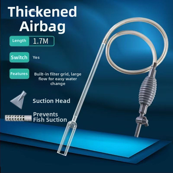 Automātiska akvārija ūdens maiņa no ABS plastmasas, drenāžas funkcija, manuāla ūdens sūknēšanas tīrīšana, ūdens maiņas šļauka, smilšu mazgāšana — Hong people