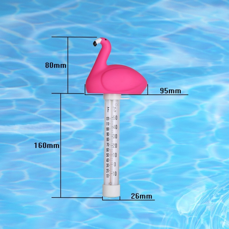 Termometru de apă Jade pentru acvariu și baie de copil, design cartoon, personalizare disponibilă, rezoluția temperaturii la cerere