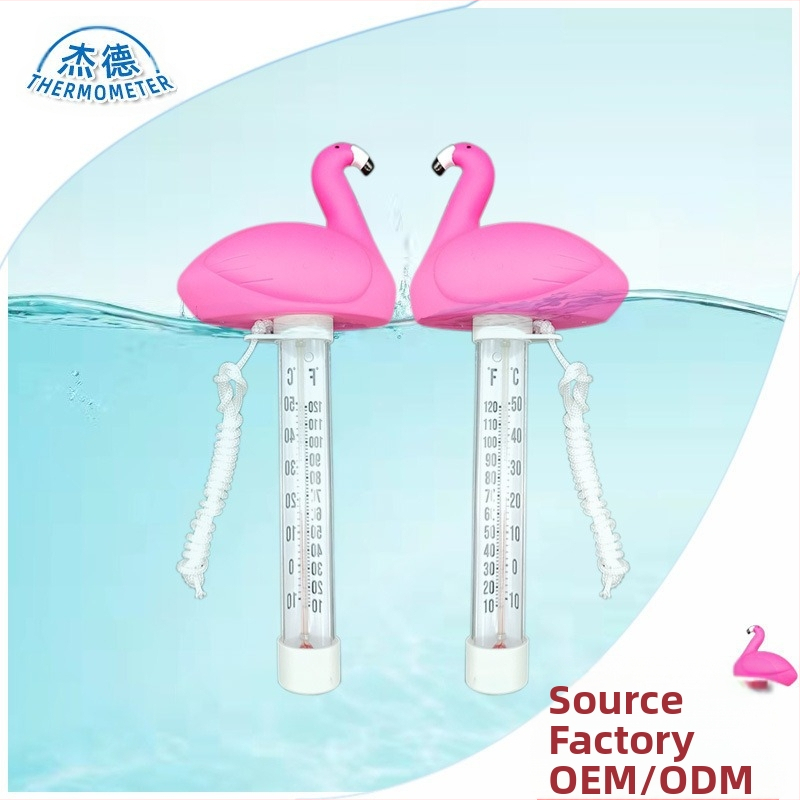 Воден термометър Jade за аквариум, къпане на бебета и плуване, карикатурен дизайн, персонализиране налично, резолюция на температурата по заявка.