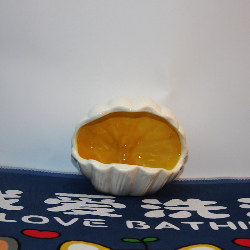 Cuib ceramic pentru hamster, adăpost iglu din ceramic pentru hamsteri pitici, decor interior