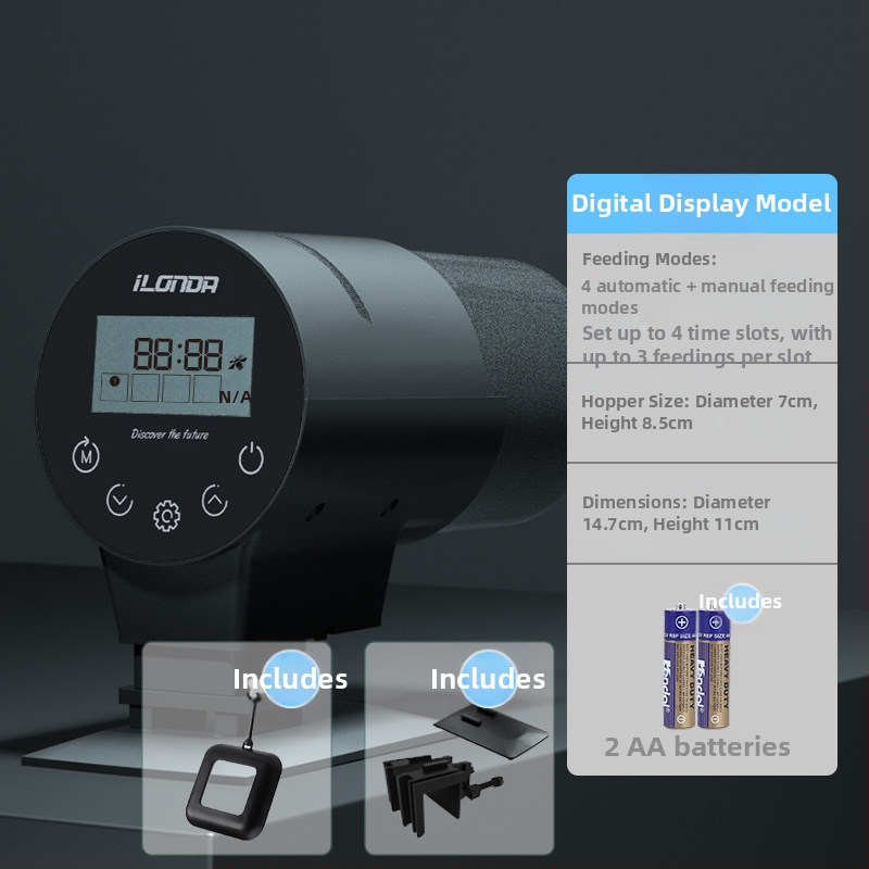 Automātiska barošana akvārijam (Materiāls: Cits; Piemērots objekts: Akvārijs; Zīmols: Cits; Importēts: Nē)
