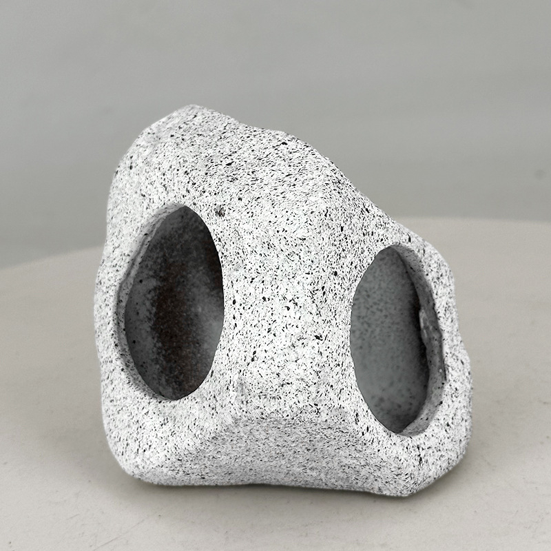 Keramikas akvārija patvērum — ainavu dekora priekšmets garnelēm un mazām zivīm, ciklīdu alā — svars 0.309 kg