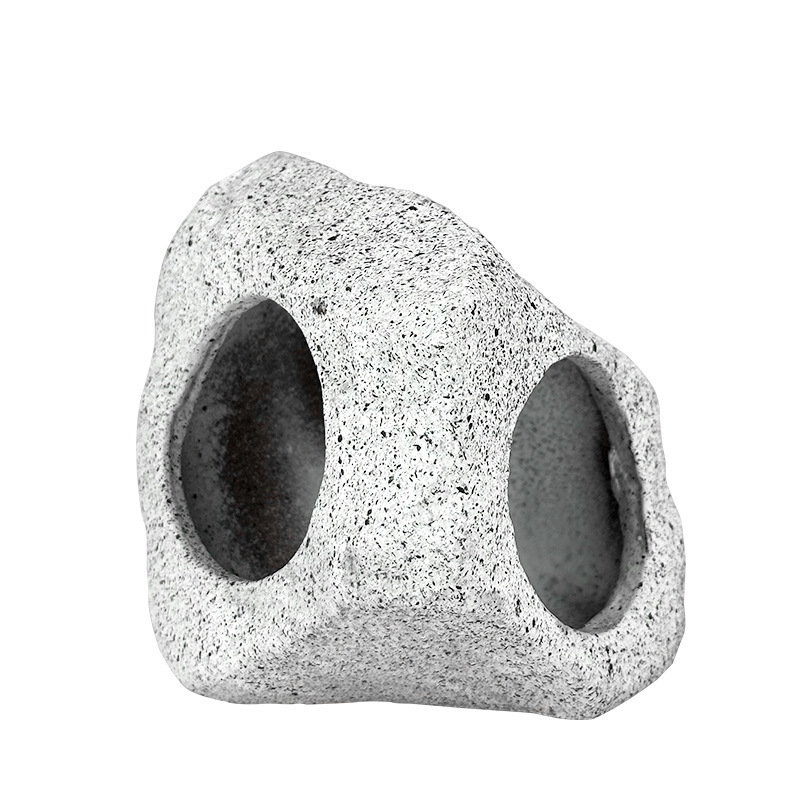 Keramikas akvārija patvērum — ainavu dekora priekšmets garnelēm un mazām zivīm, ciklīdu alā — svars 0.309 kg