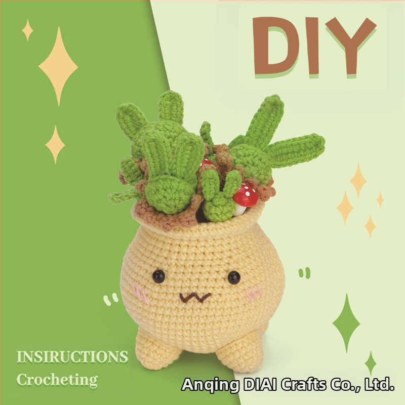 DIY комплект за плетене на кукли – 50% вълна, 24s прежда, 4 нишки, worsted прядка