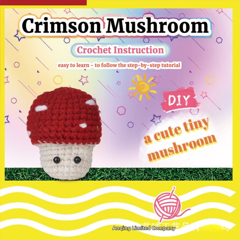 DIY komplektas mezgimui lėlėms – 50% vilna, 24s siūlai, 4 gijos, worsted