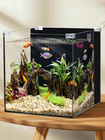 Αυτοκόλλητο φόντου ενυδρείου - PVC, αυτοκόλλητο, μινιμαλιστικό στυλ, απλό μοτίβο, 1 τεμάχιο