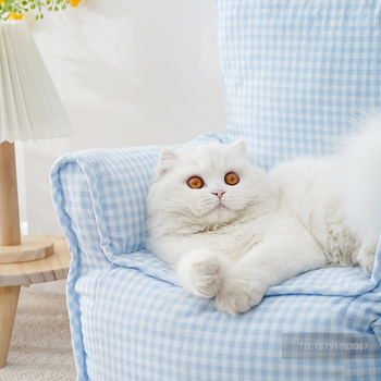Котешко гнездо от плат Meow Fairy, свалящо се и лесно за пране, подходящо за котки