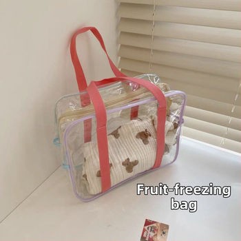 Τετράγωνη PVC τσάντα για μωρά, πολυλειτουργική για ταξίδια