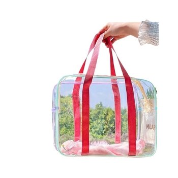 Τετράγωνη PVC τσάντα για μωρά, πολυλειτουργική για ταξίδια