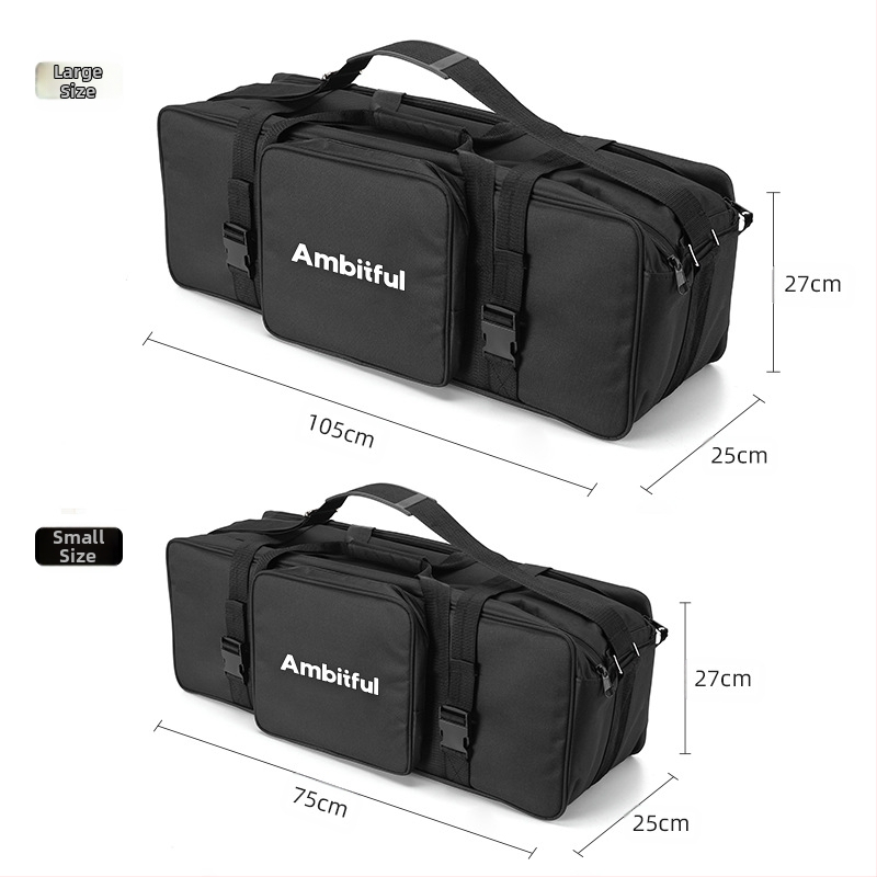 Фотографски комплект: държач за светлина и чанта за трипод – Zhijie, Oxford плат, обща съвместимост, тегло 1,64 кг