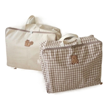 Τσάντα αποθήκευσης κουβερτών για νηπιαγωγείο – καμβάς, πολυλειτουργική, εθνικό στυλ