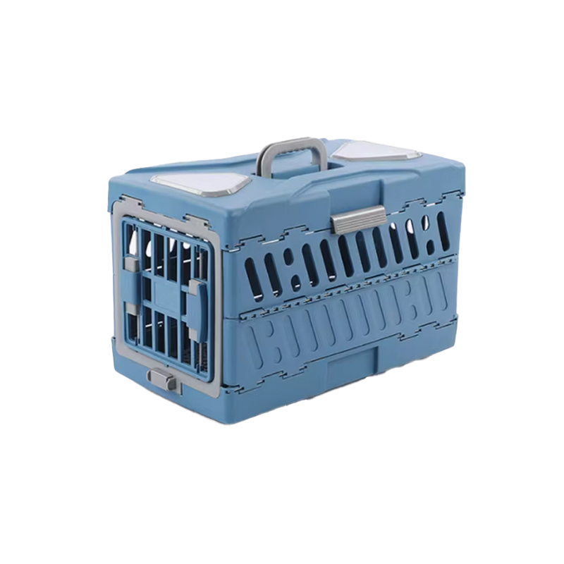 Дървен сгъваем преносник за кучета