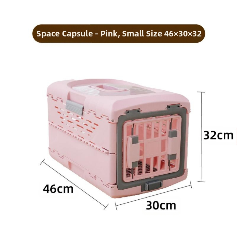 Дървен сгъваем преносник за кучета