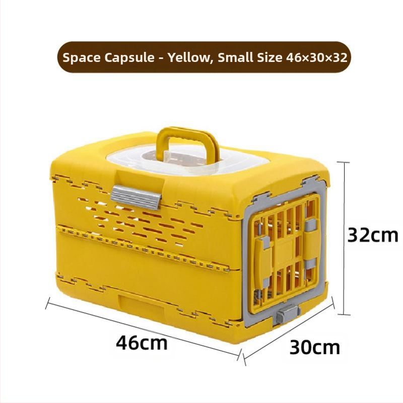 Дървен сгъваем преносник за кучета