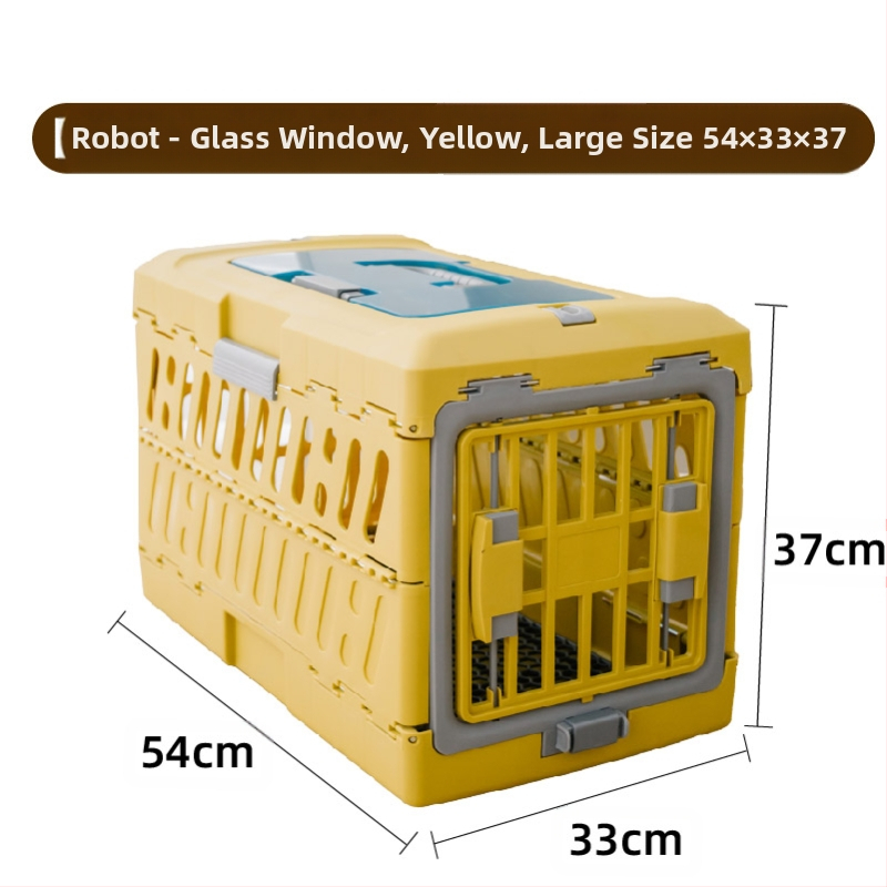 Дървен сгъваем преносник за кучета