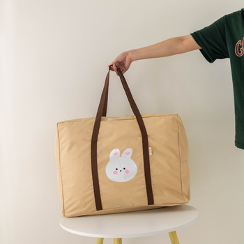 Παιδική τσάντα αποθήκευσης κλινοσκεπασμάτων με εκτύπωση κεφαλής ζώου, καμβάς, πολυλειτουργική, μεγάλη χωρητικότητα