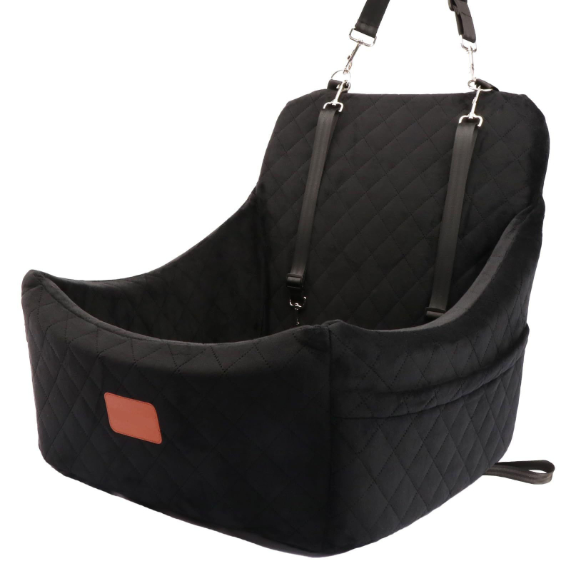 Кучешко гнездо за автомобил с удебелена бустер-подложка, свалящо се и лесно за почистване (Материал: плат; Произход: Дзешшо, Аньхуи; Марка: New Pet; Приложимо: кучета)