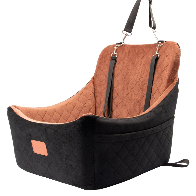 Кучешко гнездо за автомобил с удебелена бустер-подложка, свалящо се и лесно за почистване (Материал: плат; Произход: Дзешшо, Аньхуи; Марка: New Pet; Приложимо: кучета)