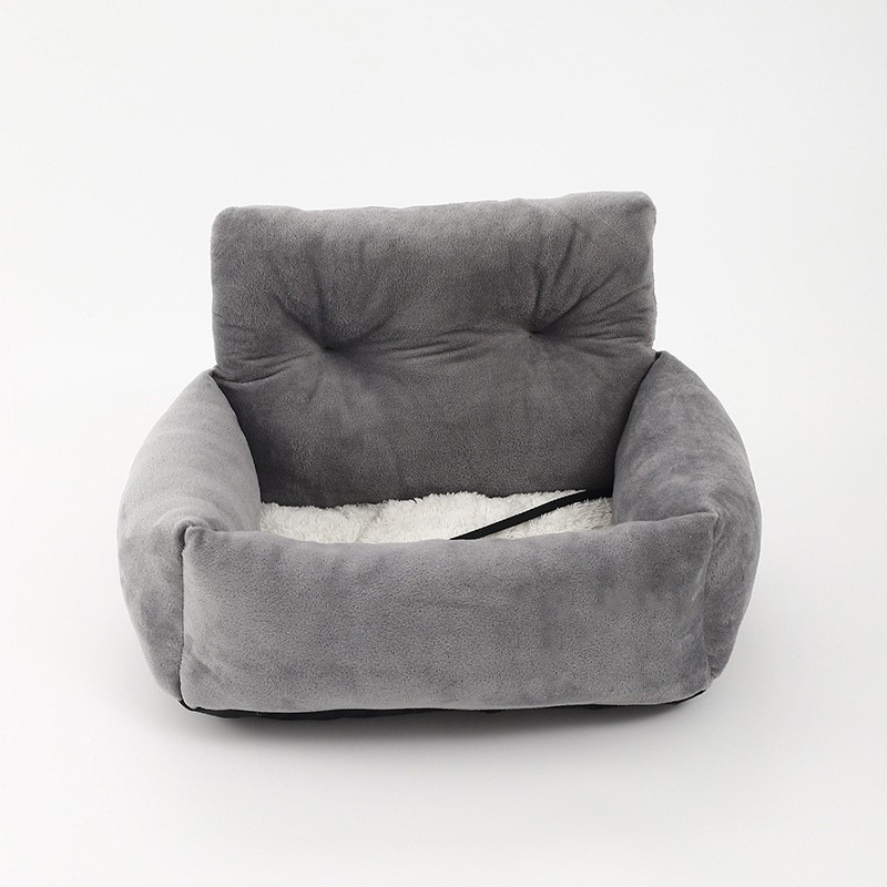 Οικουμενικό κρεβατάκι αυτοκινήτου για γάτες, από ύφασμα, όλες οι εποχές, φορέας με λαβή