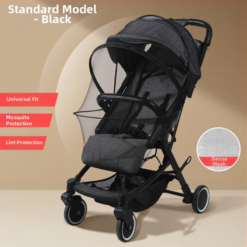 Ratiņu moskītu tīkls ar pilnu pārklājumu, vēja izturīgs, pret kukaiņiem, saules aizsardzība, saliekams