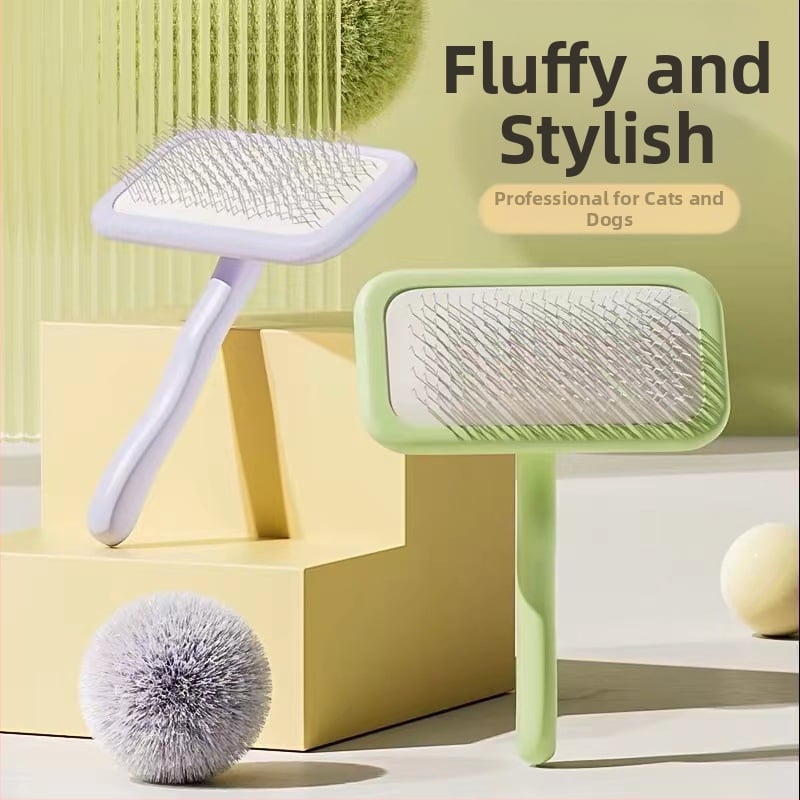 Игловиден гребен за домашни любимци - грижа за козината и разплитане, подходящ за кучета и котки (Бранд: JBN; Материал: Друг; Основна сфера: Друг)