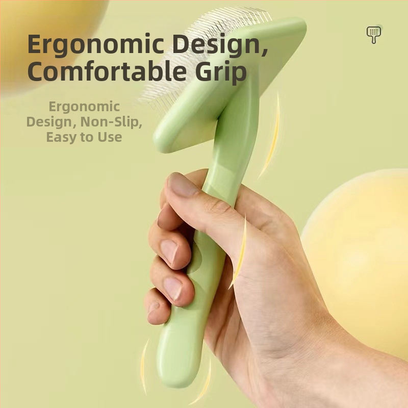 Игловиден гребен за домашни любимци - грижа за козината и разплитане, подходящ за кучета и котки (Бранд: JBN; Материал: Друг; Основна сфера: Друг)