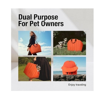 Automobilio sėdynės pagalvėlė šunims, poliesteris, lengvai valoma, reguliuojama ir nuimama, tinka priekinėms ir galinėms sėdynėms.