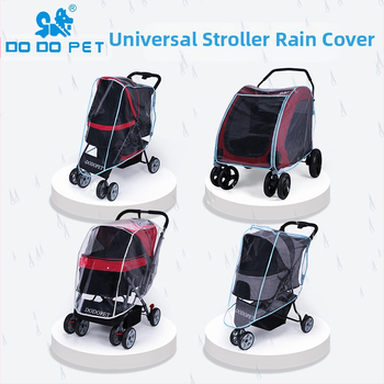 DODOPET Οικουμενικό Κάλυμμα Βροχής Καροτσιού – EVA Αντιανεμικό Κάλυμμα Βροχής για Καρότσια Μωρών και Κατοικίδιων