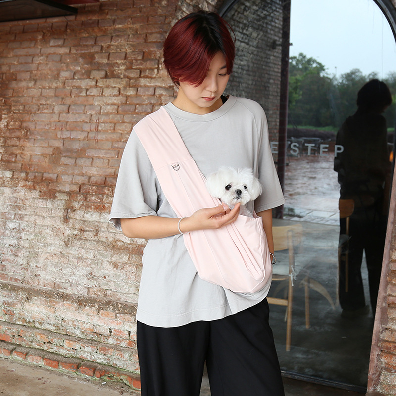 Petstyle kengūro stiliaus augintinio krepšys, minkštas audinys, kvėpuojanti tinklinė medžiaga, talpa iki 6,5 kg