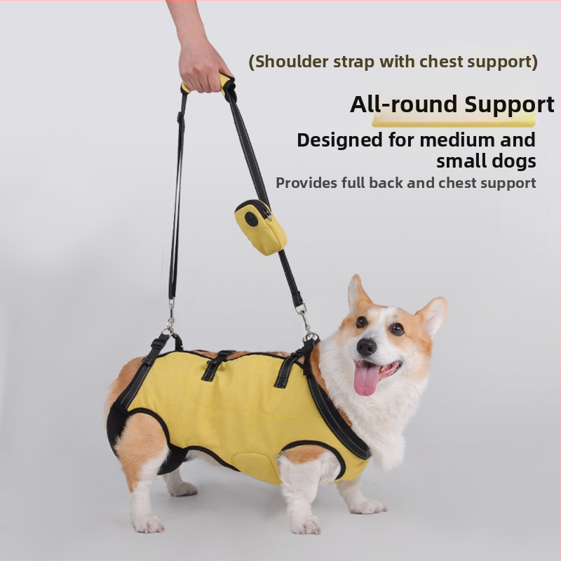 Нагръдник за кучета - гръдно-гръбен модел, регулируем, полиестер