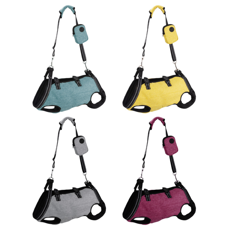 Нагръдник за кучета - гръдно-гръбен модел, регулируем, полиестер