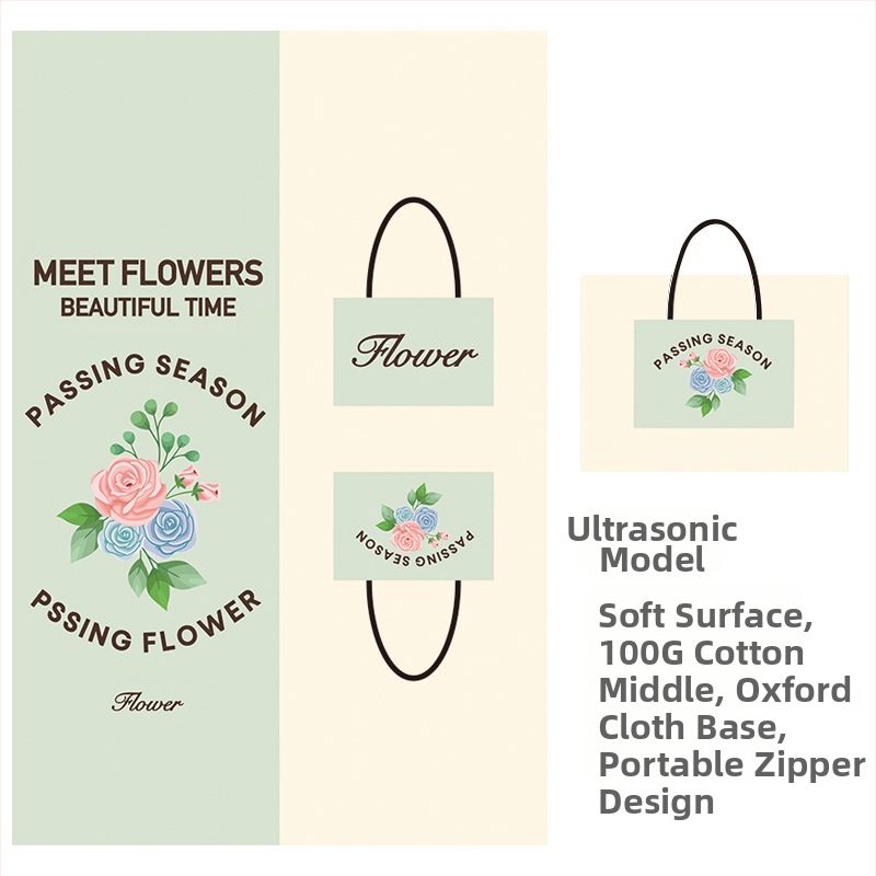 Āra divfunkcionāla piknika sega ar mugursomu, mitrumizturīga un smiltsizturīga, rāvējslēdzējs (Oxford audums 600D, 650 g, 2–4 personām)