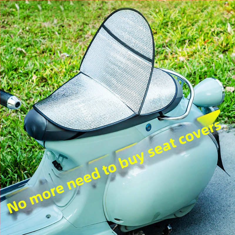 Калъф за седалка на електрически превоз със слънцезащита, топлоизолация, защита от изгаряне и водоустойчивост, памучно пълнеж, персонализируемо