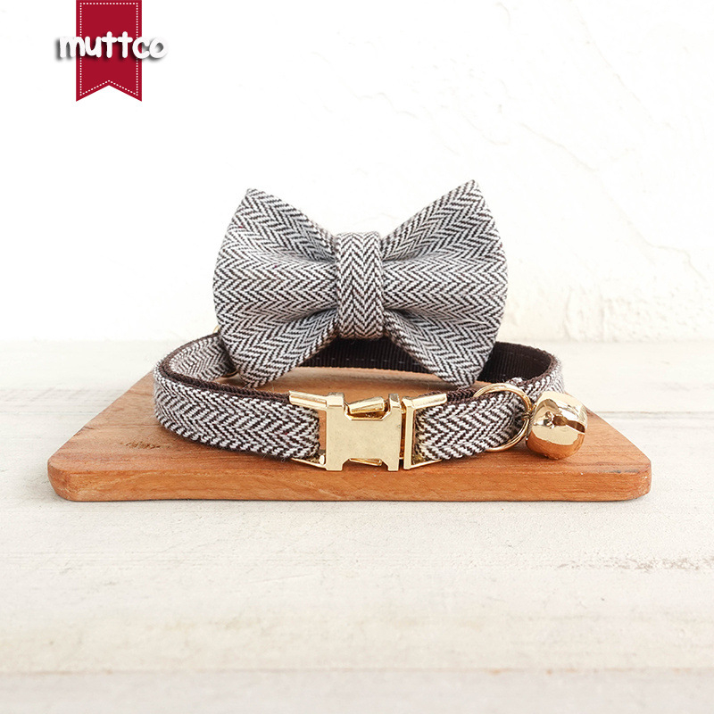 Macska nyakörv és csokornyakkendő — Színben illeszkedő poliészter, brit stílus, Guangdong eredet