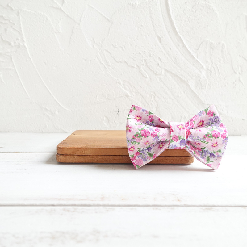 Muttco macska nyakörv, virágos mintázat, poliészter, modell UCC-048