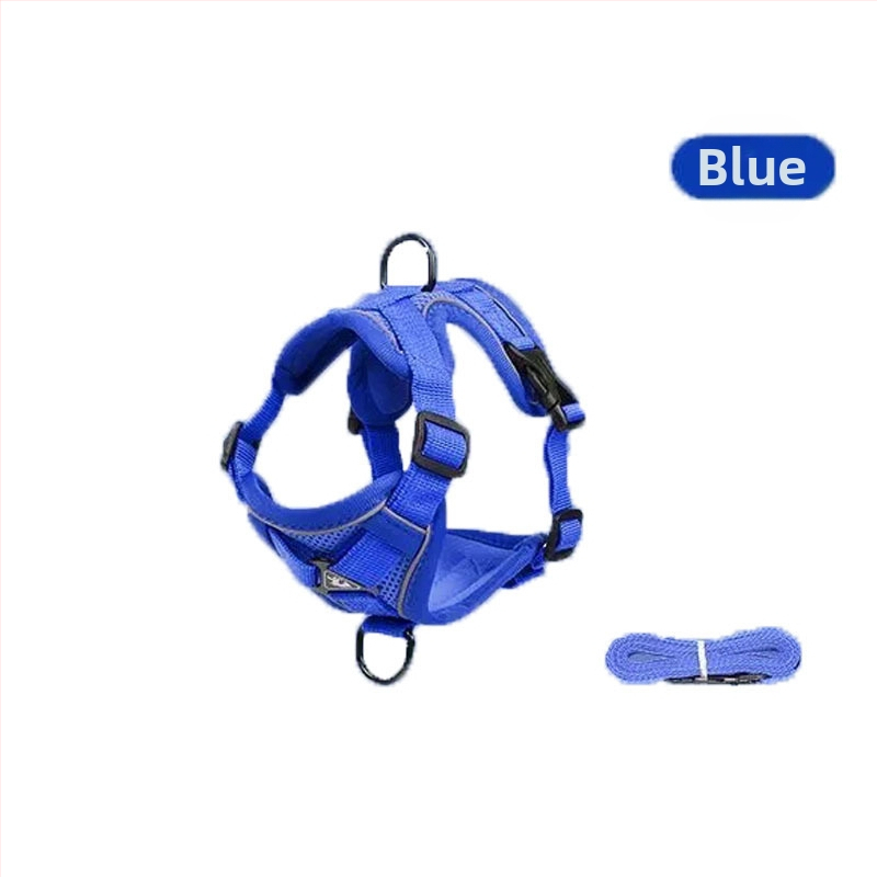 Katės krūtinės diržas – liemenės stiliaus dizainas, pasivaikščiojimams