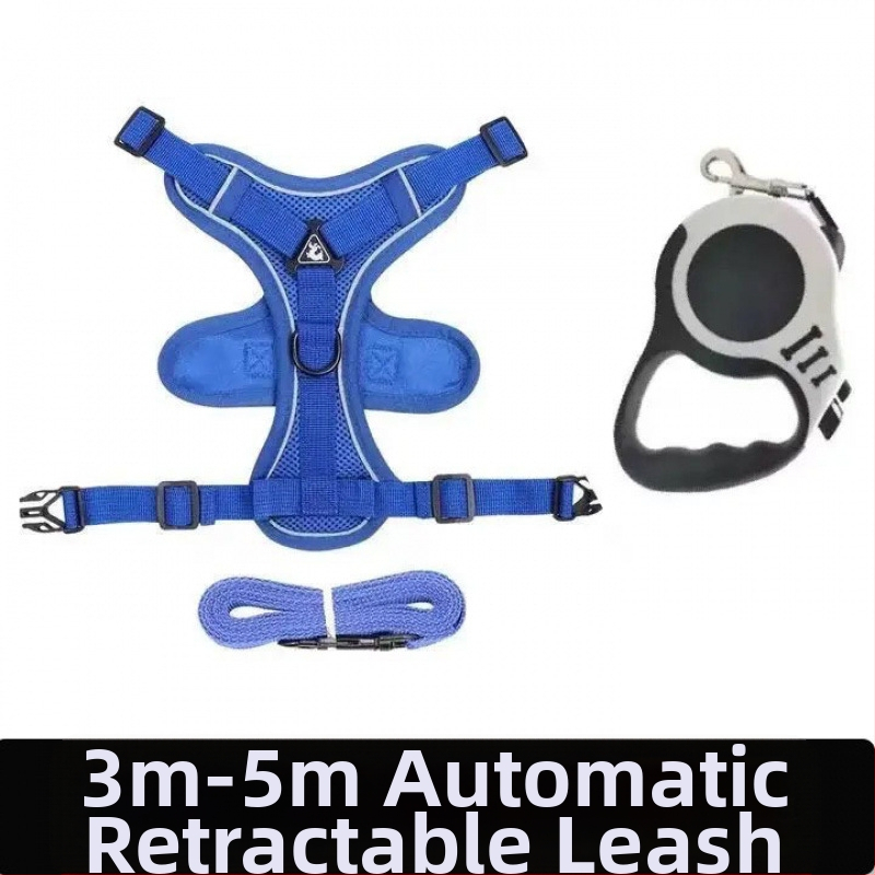 Katės krūtinės diržas – liemenės stiliaus dizainas, pasivaikščiojimams