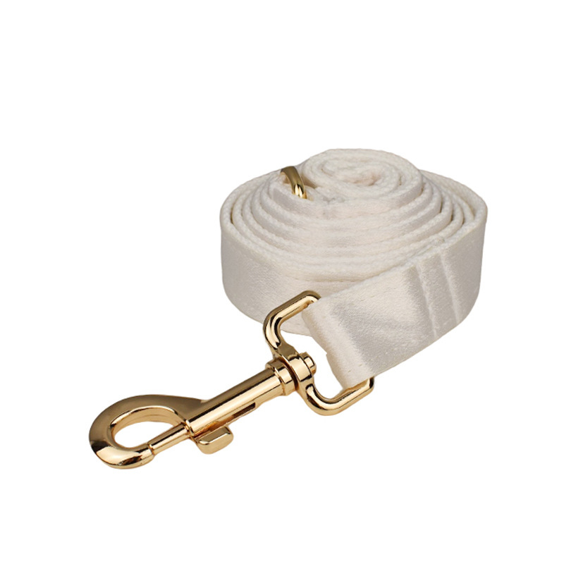 Textilből készült kutyanyakörv és póráz gravírozható, állítható, Flannelette márka, Guangdong eredet